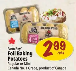 Farm Boy Farm Boy Foil Baking Potatoes offer