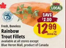 Farm Boy Rainbow Trout Fillets offer
