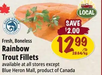 Farm Boy Rainbow Trout Fillets offer