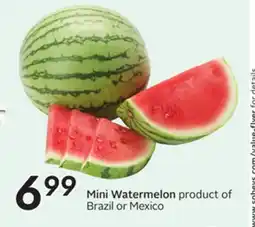 Sobeys Mini Watermelon offer