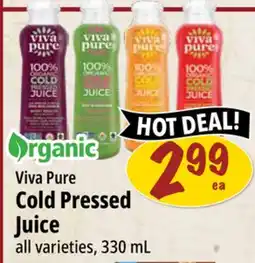 Farm Boy Viva Pure Cold Pressed Juice offer