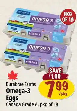 Farm Boy Burnbrae Farms Omega-3 Eggs offer