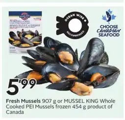 Sobeys Fresh Mussels offer