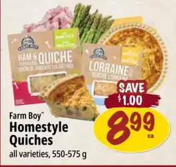 Farm Boy Farm Boy Homestyle Quiches offer