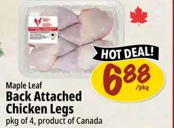Farm Boy Maple Leaf Back Attached Chicken Legs offer