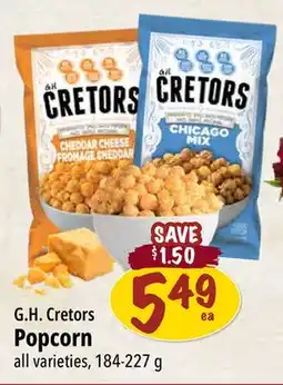 Farm Boy G. H. Cretors Popcorn offer