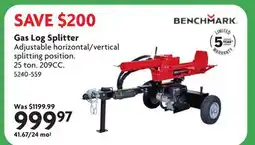 Home Hardware Gas Log Splitter offer