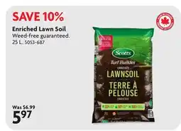 Home Hardware Enriched Lawn Soil offer