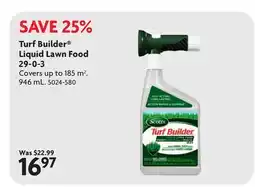 Home Hardware Turf Builder Liquid Lawn Food 29-0-3 offer