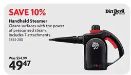 Home Hardware Handheld Steamer offer