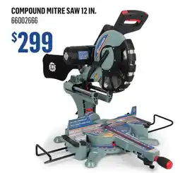 Canac Compound Mitre Saw 12 in offer