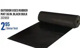 Canac Outdoor Uses Rubber Mat 36 in. Black Bulk offer
