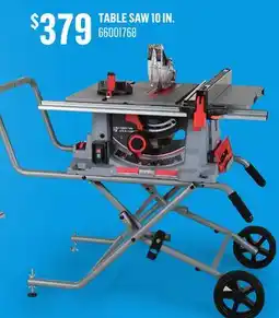 Canac Table Saw 10 in offer