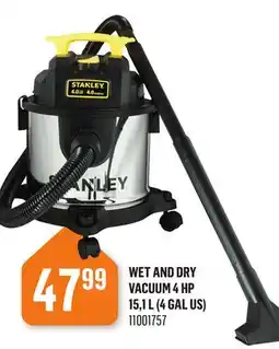 Canac Wet and Dry Vacuum 4 HP offer