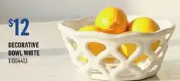 Canac Decorative Bowl White offer