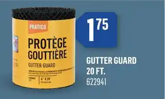 Canac Gutter Guard 20 ft offer