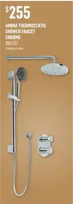 Canac Amina Thermostatic Shower Faucet offer