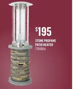 Canac Stone Propane Patio Heater offer