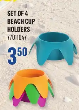 Canac Set of 4 Beach Cup Holders offer