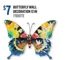 Canac Butterfly Wall Decoration 12 in offer