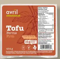 Avril Tofu offer