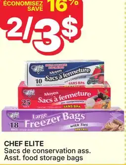 Rossy CHEF ELITE Asst. food storage bags offer