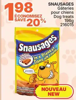 Rossy SNAUSAGES Dog treats offer