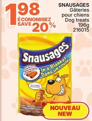 Rossy SNAUSAGES Dog treats offer