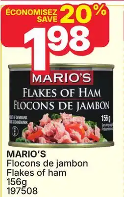Rossy MARIO'S Flocons de jambon Flakes of ham offer