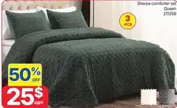 Rossy Sherpa comforter set, 3 pcs offer