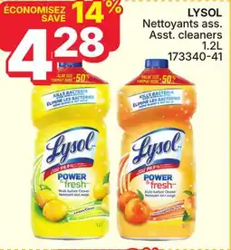 Rossy LYSOL Nettoyants Asst. cleaners offer
