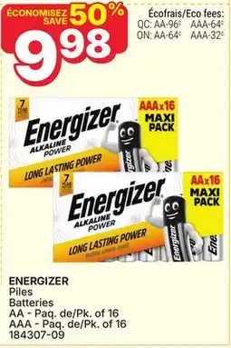 Rossy ENERGIZER Batteries offer