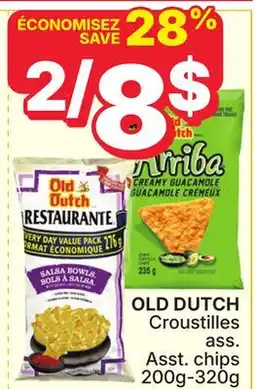 Rossy OLD DUTCH Croustilles offer