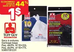 Rossy TUFF GUY Garbage bags offer