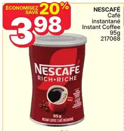 Rossy NESCAFÉ Instant Coffee offer