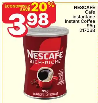 Rossy NESCAFÉ Instant Coffee offer