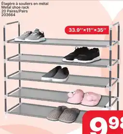 Rossy Metal shoe rack offer