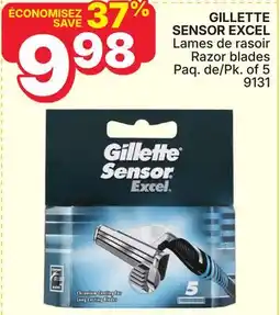 Rossy GILLETTE SENSOR EXCEL Razor blades offer