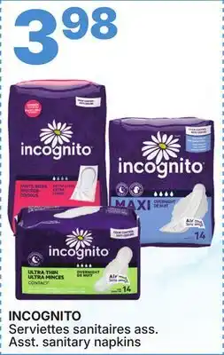 Rossy INCOGNITO Asst. sanitary napkins offer