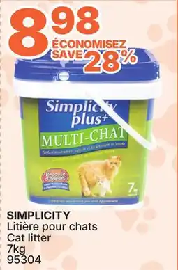 Rossy SIMPLICITY Cat litter offer