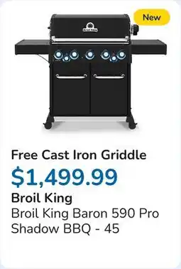 Club Piscine Broil King Baron 590 Pro Shadow BBQ - 45 offer