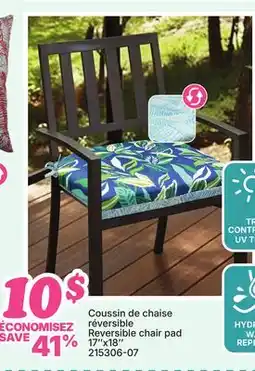 Rossy Reversible chair pad offer