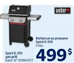 Walmart Spirit E-210 gas grill offer