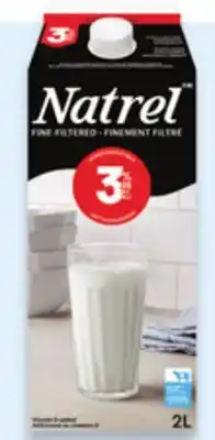 Walmart Natrel fine-filtered milk offer