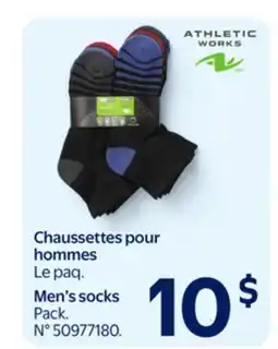 Walmart Men's socks offer