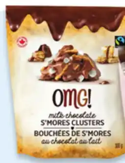 Walmart OMG! milk chocolate clusters offer