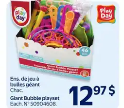 Walmart Giant Bubble playset offer