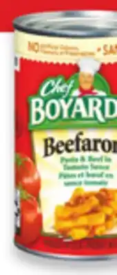Walmart Chef Boyardee pasta offer