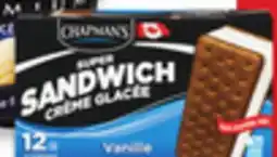 Walmart Chapman's Super sandwich novelties offer
