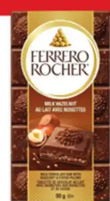 Walmart Ferrero Rocher chocolate bar offer